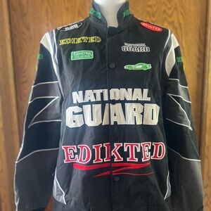 EDIKTED National Guard Black Racing Jacket